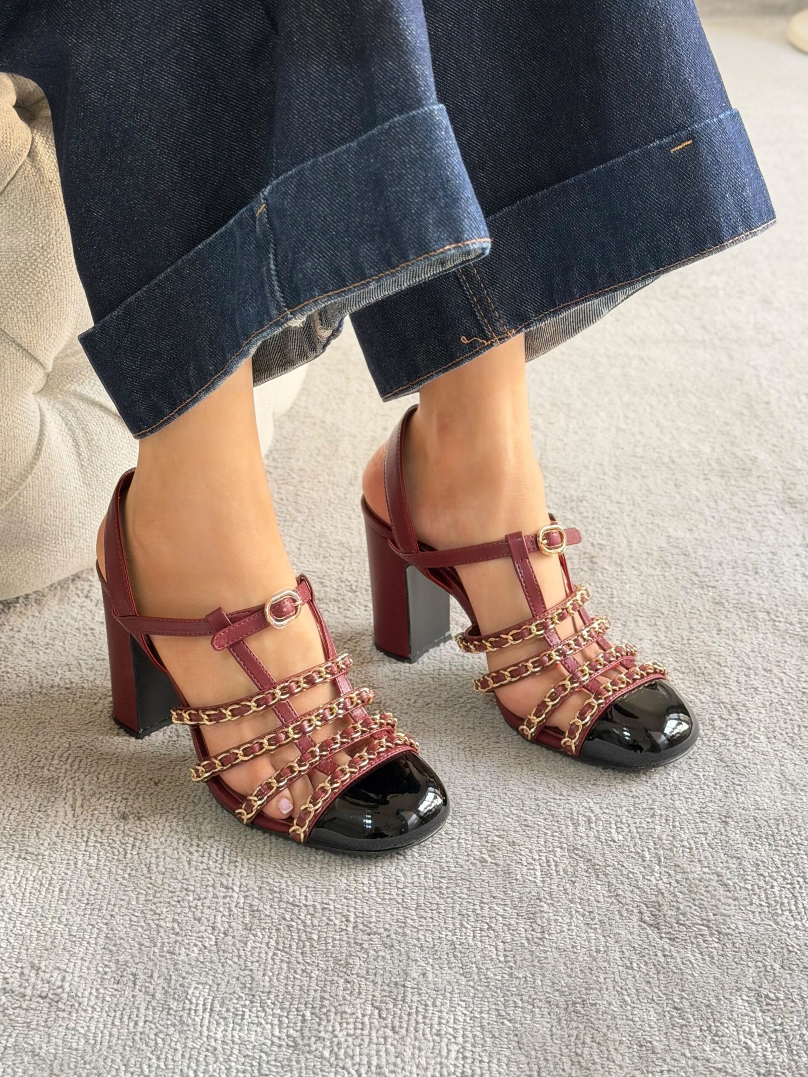CHANEL T STRAP